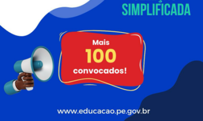  Mais 100 educadores sociais são convocados para o Programa PE+Alfabetizado