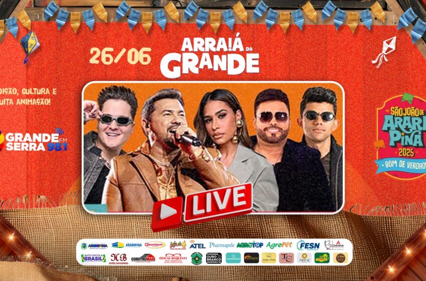  3ª NOITE DE SÃO JOÃO EM ARARIPINA – COBERTURA GRANDE SERRA FM