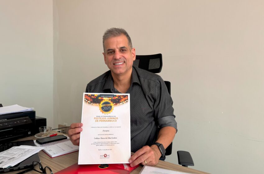  Secretário destaca importância de Araripina receber selo transparência pelos festejos juninos 2025