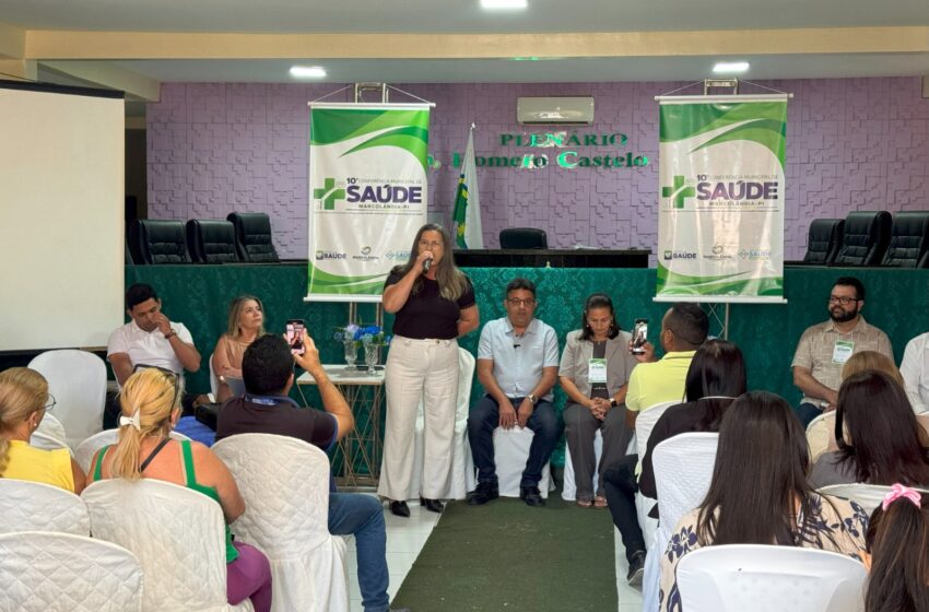  Marcolândia realiza 10ª Conferência Municipal de Saúde com foco em atenção básica humanizada