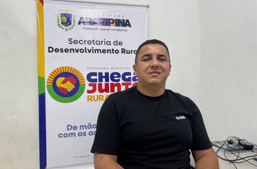  Secretário de Desenvolvimento Rural de Araripina fala de Programas de Atendimento e Assistências aos agricultores