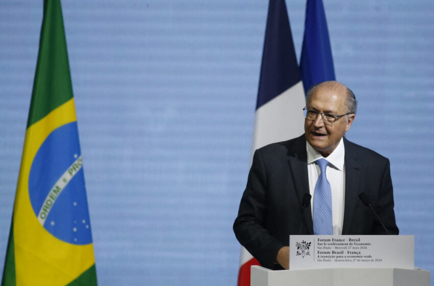  Alckmin envia carta ao governo Trump e expõe “indignação” por tarifas