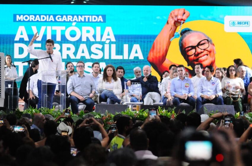  “Sou um soldado do senhor, presidente”, disse João Campos a Lula