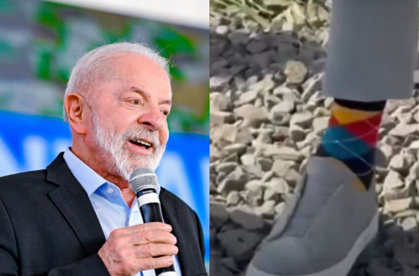  Lula faz piada após indiciamento de Bolsonaro: “Tem gente que tem tornozeleira, eu tenho meia bonita