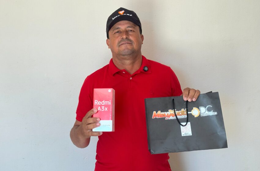  Grande Serra FM e Banda Meu Xodó de Pernambuco realizam sorteio da promoção “Cantada Premiada”; ouvinte do Bairro Cavalete II é contemplado