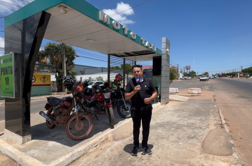  Mototaxistas de Araripina reclamam de mudança de ponto e alertam para riscos de acidentes
